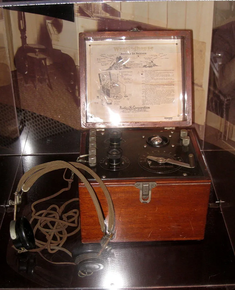Odbiornik radiowy firmy Westinghouse AERIOLA SR - 1921 rok foto7